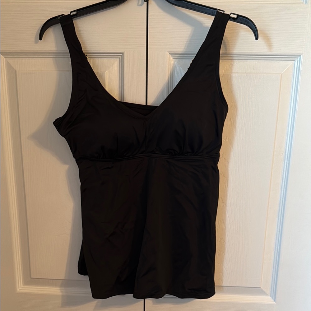 Belle by Kim Gravel Black Bikini Top